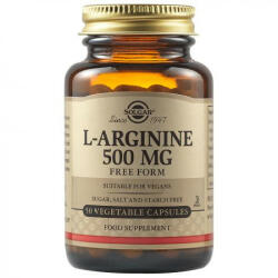 Solgar - L-Arginină 500 mg, 50 capsule, Solgar 50 Capsule - vitaplus