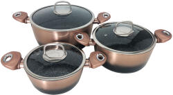 Premium Set 6 piese oale marmurate Imperial Collection