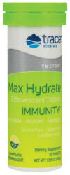 Trace Minerals Izomhidratáló pezsgőtabletta - Max-Hydrate Immunity (10 Pezsgőtabletta, Citrom Lime)