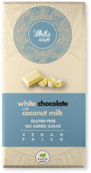 Health Market WHITE DELIGHT Kókusztejes fehér csokoládé édesítőszerrel 80g
