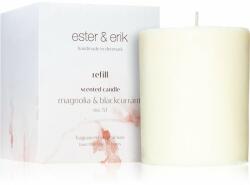 ester & erik scented candle magnolia & blackcurrant (no. 51) lumânare parfumată Refil 350 g