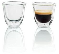 DeLonghi DLSC310 espresso pohár, 90 ml, átlátszó, 2db (5513284151)
