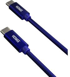 YENKEE YCU C101 BE USB kábel kék C-C 2.0/ 1 m