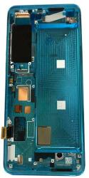 56000K00J200 Gyári Xiaomi Mi 10 zöld LCD kijelző érintővel kerettel előlap (S verzió) (56000K00J200)