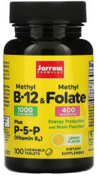 Jarrow Formulas Methyl B-12 1000 mcg Methyl Folate, Jarrow Formulas, 100 drajeuri