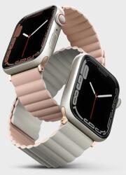 Uniq Revix Apple Watch 38/40/41 Mm Mágneses Szíj Rózsaszín/bézs