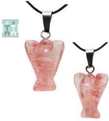  Pandantiv Inger Glass Cuart Melon - 31x15x7 mm - 1 Buc