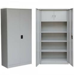 Plus Mobilier Fiset metalic ASAMBLAT Premium cu 3 rafturi si caseta 800x350x1800 mm (LxlxH), 60 kg/polita, PLUS gri Fiset metalic 2 3 60 kg 800x350x1800 (61004468) Dulap arhivare