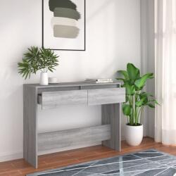 vidaXL Masă consolă, stejar sonoma gri, 100x35x76, 5 cm, PAL (813036)