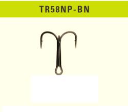 Mustad Carlig Mustad Ultrapoint Round Bend Treble Hook BN 6buc Nr. 6 (M.TR58BLN.6)