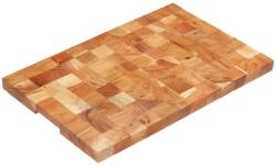 vidaXL Placă de tocat, 60 x 40 x 3, 8 cm, lemn masiv de acacia (286573)