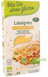 Ma Vie Sans Gluten Foi de Lasagna din Linte Galbena fara Gluten Ecologica/Bio 250g