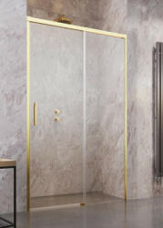 Radaway Idea Gold DWJ 120 J zuhanyajtó, átlátszó üveggel, arany profilszín, jobbos 387016-09-01R (387016-09-01R)