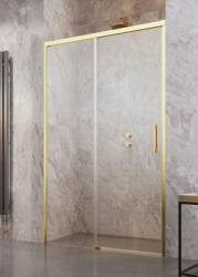 Radaway Idea Gold DWJ 130 B zuhanyajtó, átlátszó üveggel, arany profilszín, balos 387017-09-01L (387017-09-01L)