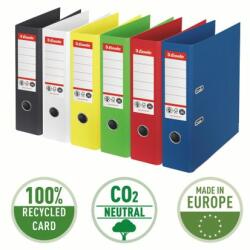 Esselte Biblioraft A4 carton reciclat 5 cm/7.5 cm diverse culori Esselte No. 1 Power Recycled 7.5 cm galben (ESS627566)