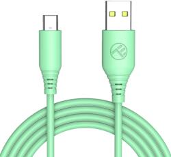 Tellur Cablu silicon Tellur USB la Type-C 3A 1m Verde (TLL155401)