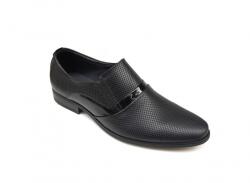 Philippe Pantofi barbati eleganti, din piele naturala, Negru, CIUCALETI SHOES (TEST37)