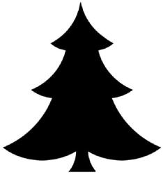  Mintalyukasztó 16mm fenyőfa, dekorgumihoz (TLYFO357)