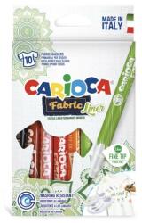 CARIOCA Markere Carioca Fabric, 10 buc/set