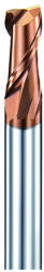 Bartools 2mm L50 2 élű sarkos keményfém maró 55HRC-ig - Bartools - BR55-2E-020