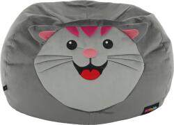 Mobikon Fotoliu tip sac textil gri Baby 60x60x45 cm (0000258160)
