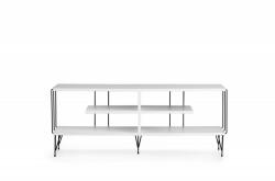 Kalune Design Fehér tv-állvány 120 x 45 x 30 cm (854KLN3045)