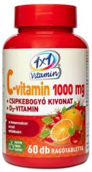 1x1 Vitamin C-vitamin 1000 mg + D3 + csipkebogyó kivonat rágótabletta 60 db
