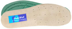 PodoWell Branturi ortopedice, piele, cu usor suport plantar, PodoWell Podelta (PW_Podelta)