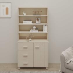 vidaXL Dulap înalt „HAMAR, maro miere, lemn masiv de pin (3100922) Comoda