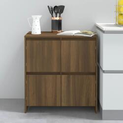 vidaXL Servantă, stejar maro, 70x41x75cm, lemn prelucrat (813013) Comoda