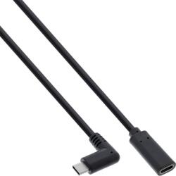 InLine Cablu prelungitor USB 3.2 type C T-M unghi 90 grade 3A 2m, Inline IL35782 (IL35782)