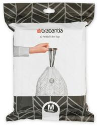 Brabantia Saci pentru gunoi M PERFECTFIT 60 l, 40 buc, Brabantia (BRAB138829)