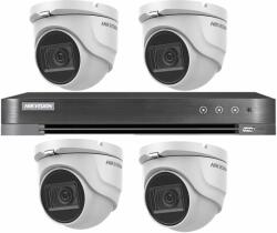 Hikvision Kit supraveghere video Hikvision 4 camere interior 4 in 1, 8MP, 2.8mm, IR 30m, DVR 4 canale 4K 8MP (33336-) - rovision