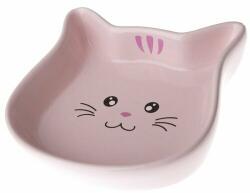 4-Home Castron ceramic Little Cat, roz