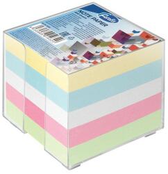 FOROFIS Cub notite cu suport din plastic, 800 file, 8.5x8.5 cm, 5 culori, Forofis 91032 (91032)