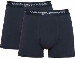 Knowledge Cotton Apparel Boxeri din bumbac Knowledge Cotton Apparel Maple - Total Eclipse (2 bucăți) - S (P18253)