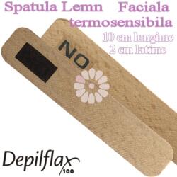 Depilflax Spatula lemn faciala Termosensibila 10cm - Depilflax