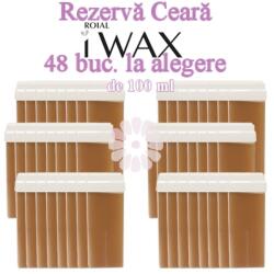 Roial iWAX 48 Buc LA ALEGERE - Ceara epilat Perlata 100ml - Roial iWAX