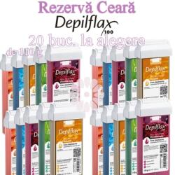 Depilflax 20 Buc LA ALEGERE - Rezerva ceara epilat unica folosinta 110g - Depilflax