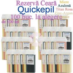 Quickepil 100 Buc LA ALEGERE - Ceara epilat de unica folosinta 100ml - Quickepil