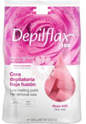 Depilflax Ceara elastica 1kg refolosibila ROZ - Depilflax