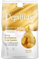 Depilflax Ceara elastica 1kg refolosibila Aurie (ORO) - Depilflax