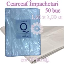 Quickepil Cearceaf impachetari corporale 1, 6 x 2m set 50 bucati - Quickepil