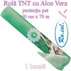 Roial unica folosinta Rola cu Aloe Vera din TNT pentru pat cosmetica 70m - ROIAL