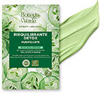 Bottega Verde - Masca mousse detoxifianta, pentru ten mixt, cu suc de castraveti si matcha - Estratti di Bellezza, 8 ML
