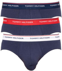 Tommy Hilfiger 3PACK sötétkék Tommy Hilfiger férfi slip alsónadrág (1U87903766 904) L