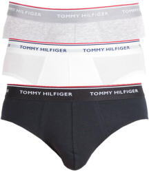 Tommy Hilfiger 3PACK Férfi slip alsónadrág Tommy Hilfiger tarka (1U87903766 004) M