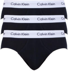 Calvin Klein 3PACK Fekete Calvin Klein férfi slip alsónadrág (U2661G-001) S
