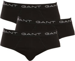 Gant 3PACK Fekete Gant férfi slip alsónadrág (900003001-005) L