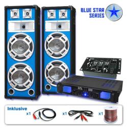 Electronic-Star Set PA Seria Blue Star "Bassveteran USB" 1200 W (BS-BassveteranUSB) (BS-BassveteranUSB)